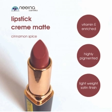 Creme matte lipstick